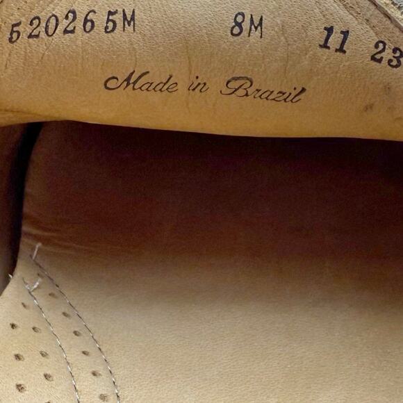 Martin Dingman Mens Addison Loafers US 8 EU 41 Tan Suede Water Repellent NIB - Picture 13 of 13